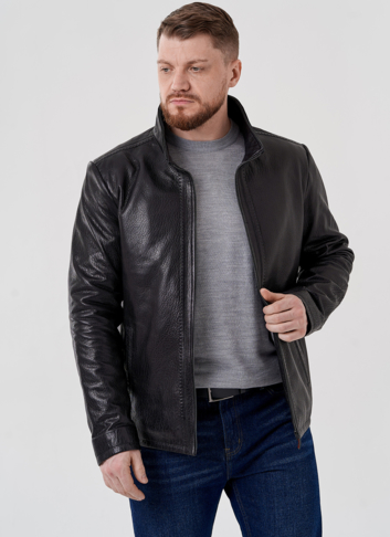 Мужская куртка из натуральной кожи 
