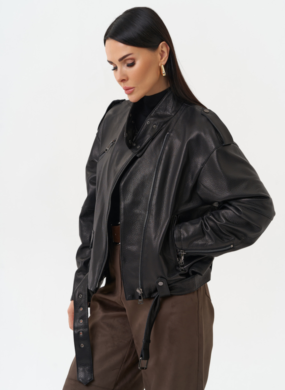 Куртка косуха из натуральной кожи