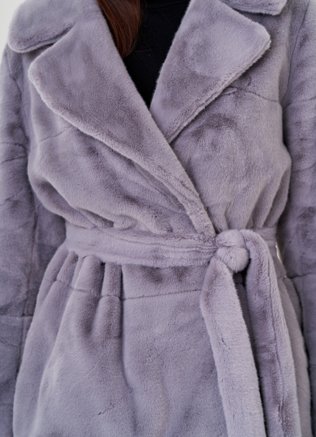 Куртка женская из искусственного меха  модель № 23539 универмаг малина