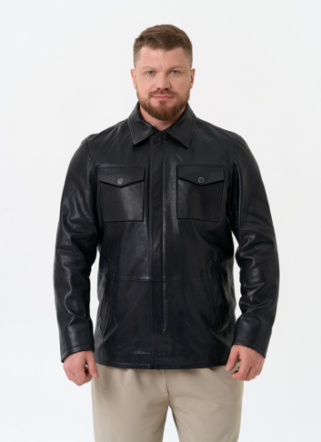 Мужская куртка из натуральной кожи Мужская куртка из натуральной кожи