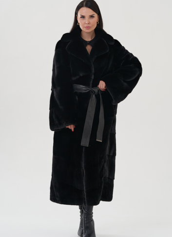 Шуба из аукционного меха норки