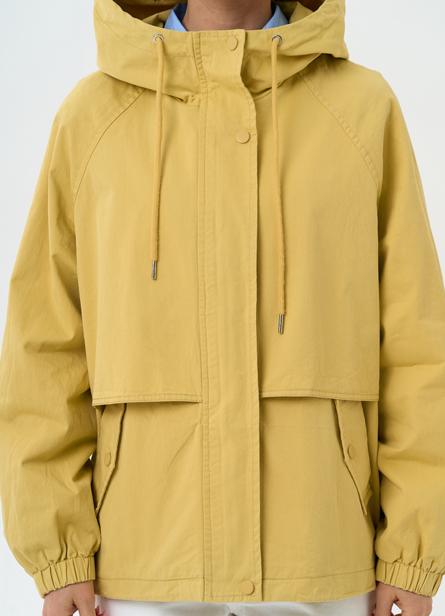 Женская ветровка с капюшоном модель № 33159 универмаг малина