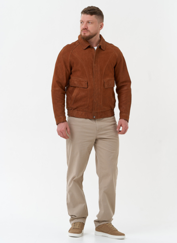 Мужская куртка из натуральной кожи 