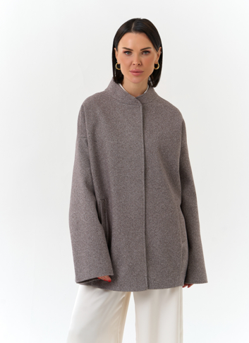 Женское укороченное пальто