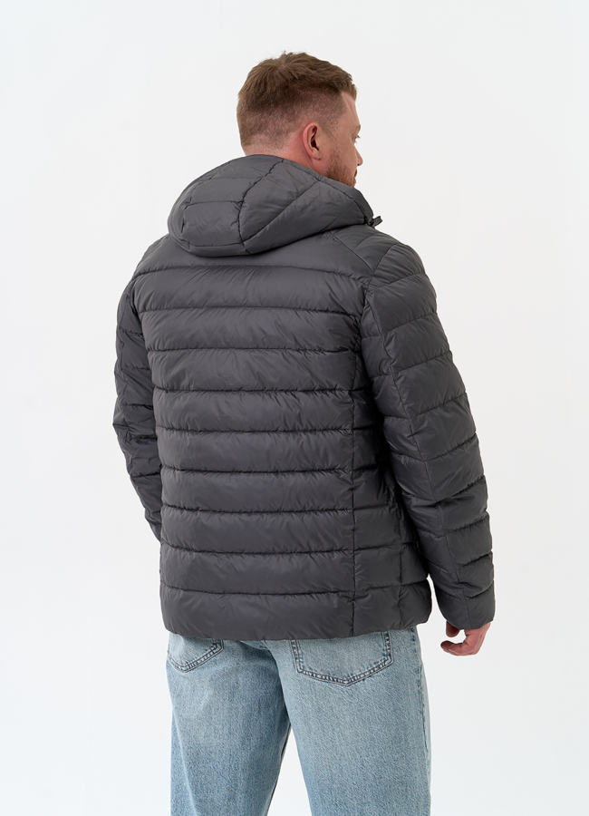 Куртка мужская с капюшоном модель № 32519 в кредит