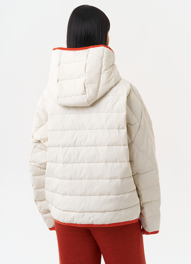 Женская утепленная куртка с капюшоном модель № 30024 в кредит